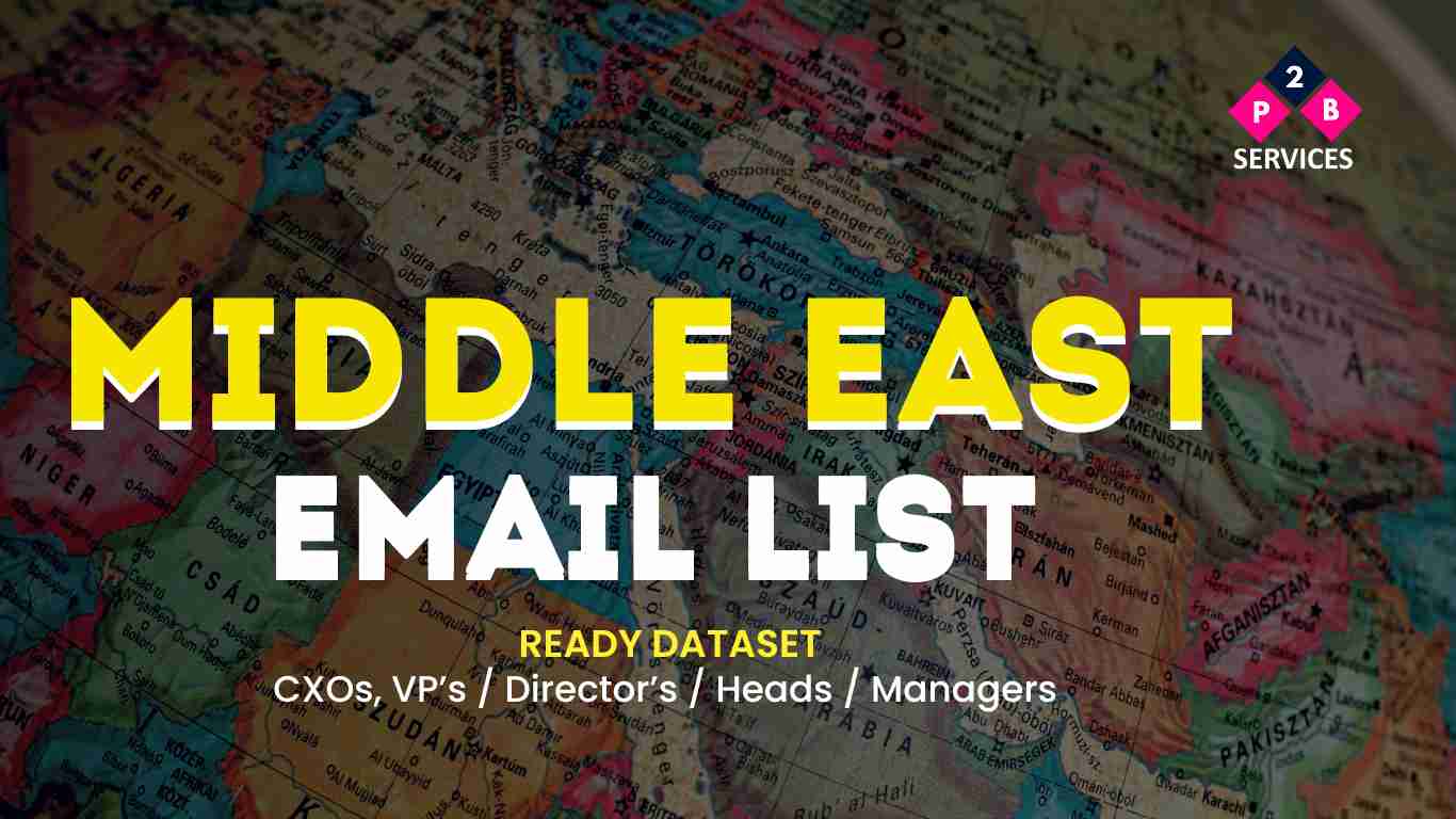 Middle East B2B Email Ready List