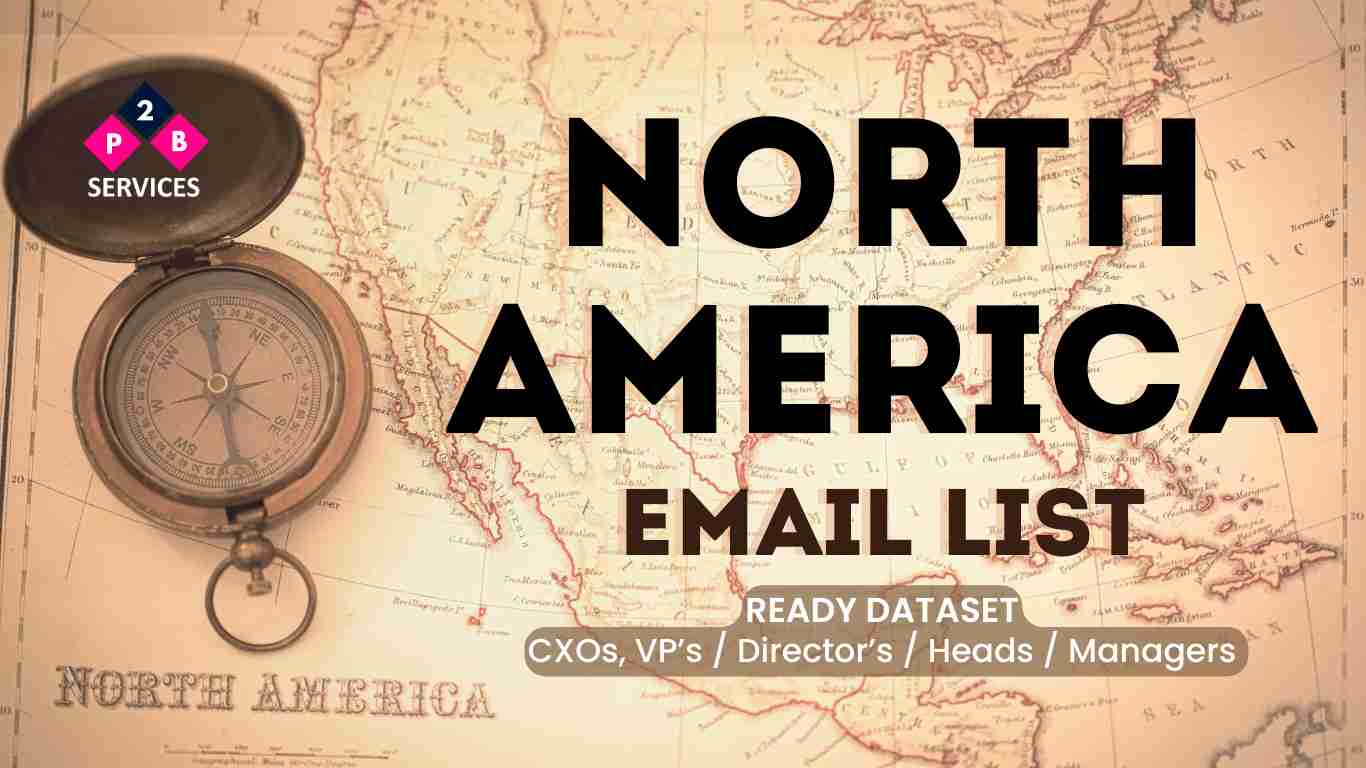 North America B2B Email Ready List